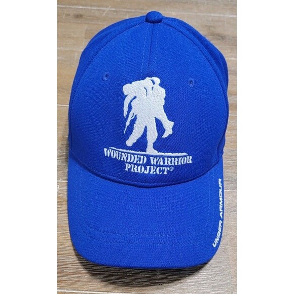 Under Armour Other - Under Armour Wounded Warrior Project Alumni Hat Snapback Blue Adjustable Osfa